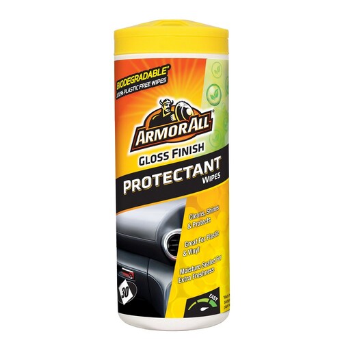 Armor All Gloss Finish Protectant Wipes - Biodegradable 30 Pack E303296800