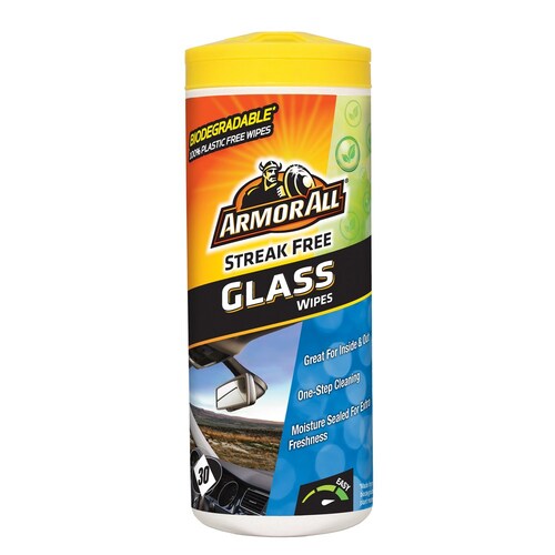 Armor All Biodegradable Glass Wipes - 30 Pack E303296900