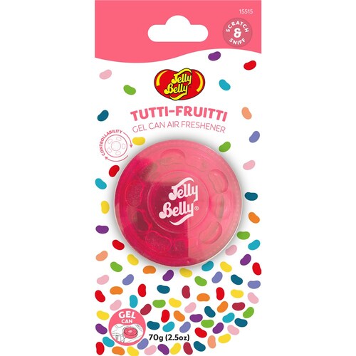 Jelly Belly Tutti-Fruitti Gel Can Air Freshener - Single 1PC E303518200