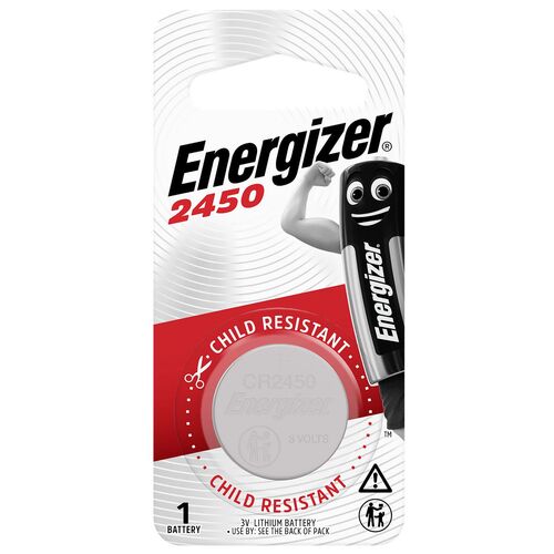 Energizer Lithium Coin Battery CR2450 1Pk E303806200
