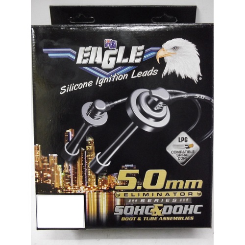  Eagle 5mm Eliminator Ignition Leads E5306 suits Diahatsu Charade Centro & Mira L200 659cc EFI 94- - >
