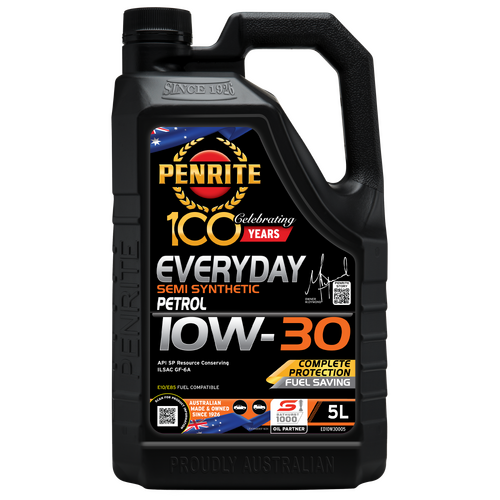 Penrite Semi Synthetic Engine Oil 10W-30 5L - ED10W30005