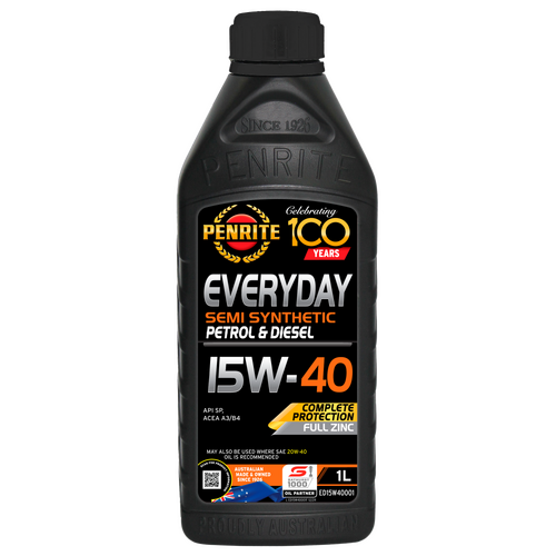 Penrite Everyday Semi Synthetic Engine Oil  1l 15w40 ED15W40001 