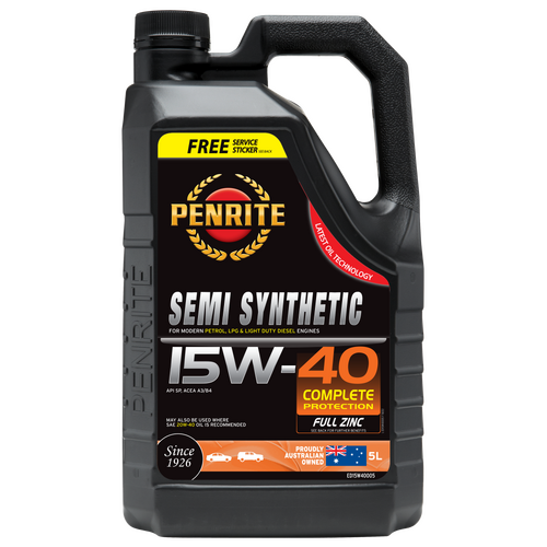 Penrite Everyday Semi Synthetic Engine Oil 5l 15w40 ED15W40005