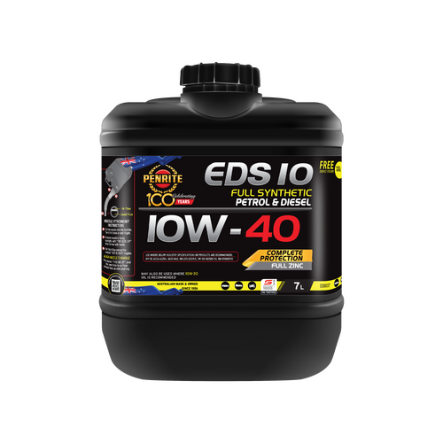 Penrite EDS 10 Full Synthetic Engine Oil 10W-40 7L EDS10007