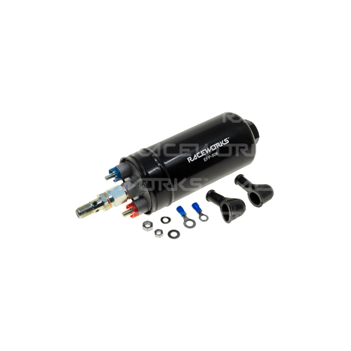 Raceworks External Fuel Pump 60mm E85 Efi EFP-506