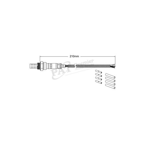 Denso Oxygen Sensor Universal - 4 Wire EGO-004