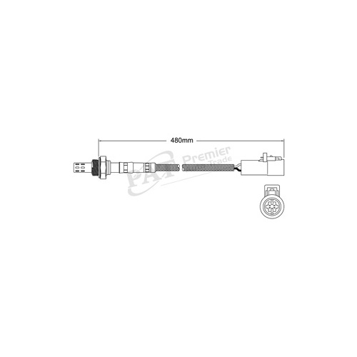 PAT Pre-cat Converter Oxygen Sensor EGO-005