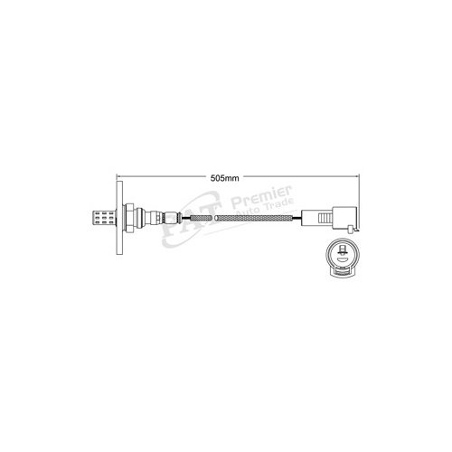 PAT Pre-cat Converter Oxygen Sensor EGO-014