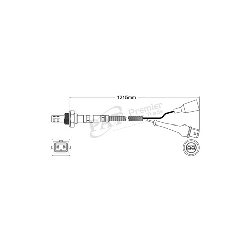 PAT Pre-cat Converter Oxygen Sensor EGO-019