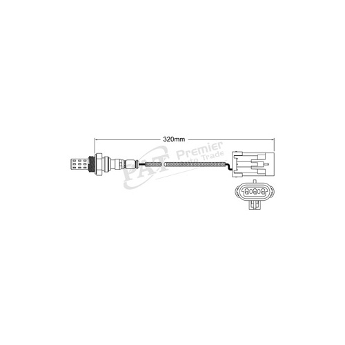 PAT Pre-cat Converter Oxygen Sensor EGO-021