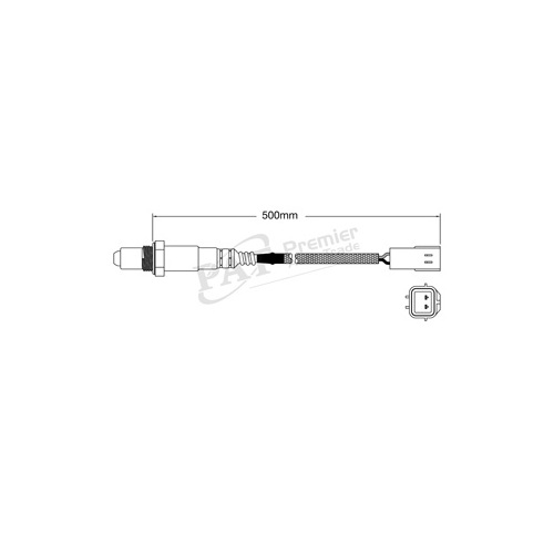 PAT Pre-cat Converter Oxygen Sensor EGO-038