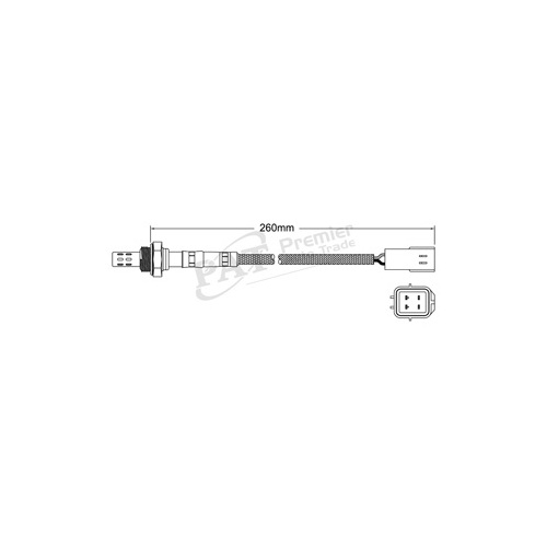 PAT Pre-cat Converter Oxygen Sensor EGO-045