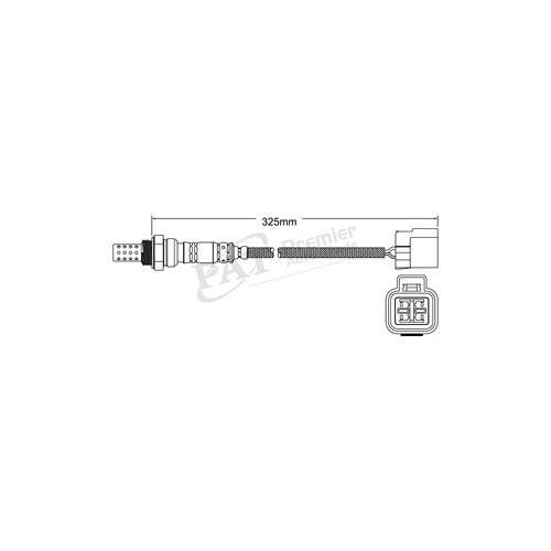 PAT Pre-cat Converter Oxygen Sensor EGO-095