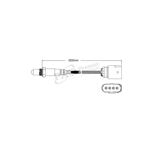 PAT Pre-cat Converter Oxygen Sensor EGO-123