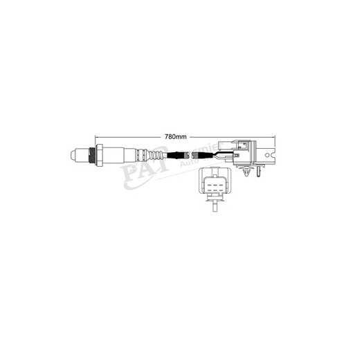 Bosch Pre-cat Converter Oxygen Sensor EGO-146