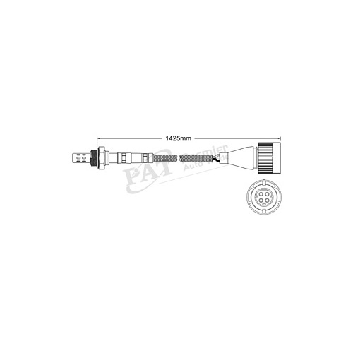 PAT Pre-cat Converter Oxygen Sensor EGO-161