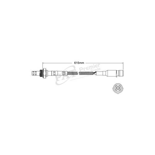 PAT Pre-cat Converter Oxygen Sensor EGO-176