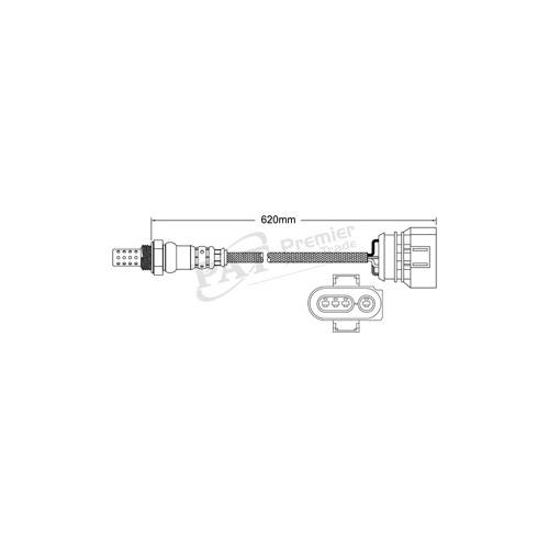 PAT Pre-cat Converter Oxygen Sensor EGO-185