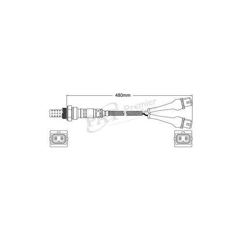 PAT Pre-cat Converter Oxygen Sensor EGO-209