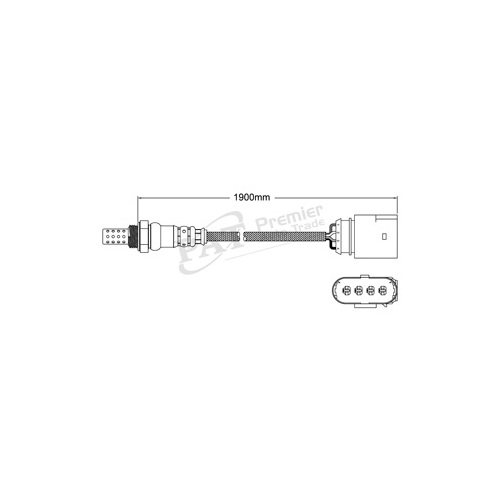 PAT Post-cat Converter Oxygen Sensor EGO-221
