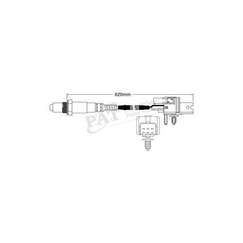 PAT Pre-cat Converter Oxygen Sensor EGO-236