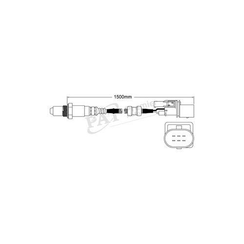 PAT Pre-cat Converter Oxygen Sensor EGO-237