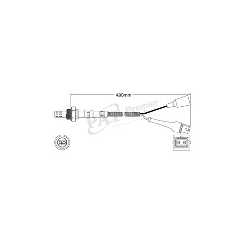 PAT Pre-cat Converter Oxygen Sensor EGO-251