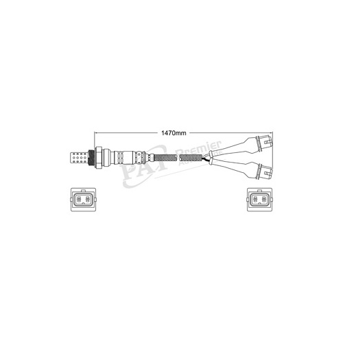 PAT Pre-cat Converter Oxygen Sensor EGO-255