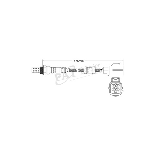 PAT Post-cat Converter Oxygen Sensor EGO-296