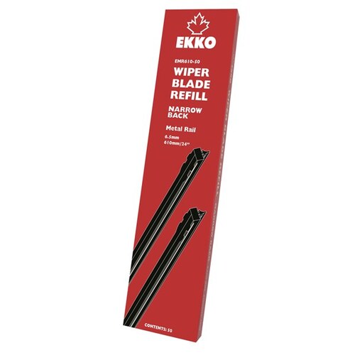 Ekko  Wiper Refill Metal 24in Narrow (50pk)    EMR610-50  
