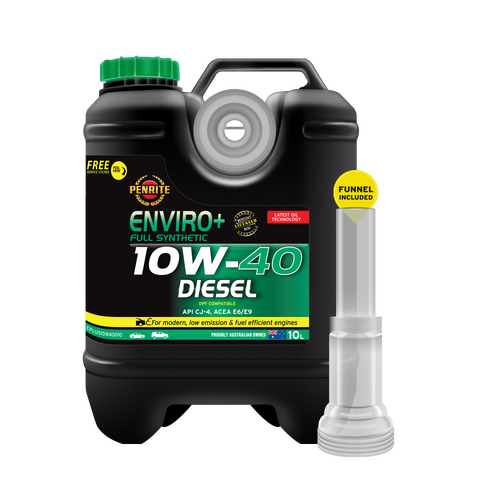 Penrite Enviro+ Full Synthetic 10W-40 Engine Oil - 10L (EPLUS10W40010)