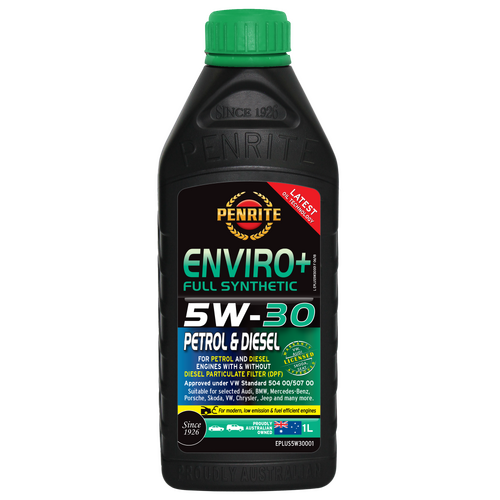 Penrite Enviro + Full Synthetic Engine Oil 1l 5w30 EPLUS5W30001