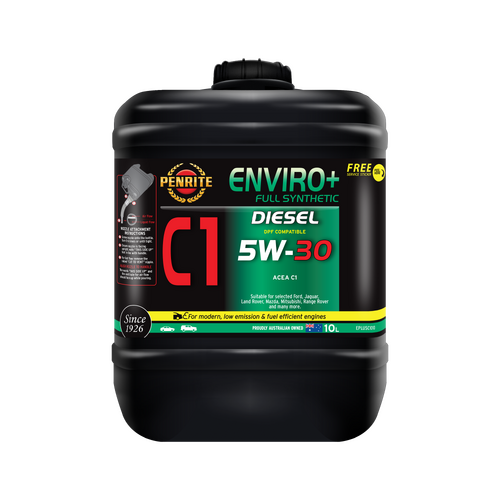 Penrite Enviro+ C1 Full Synthetic Engine Oil  10l 5w30 EPLUSC1010 