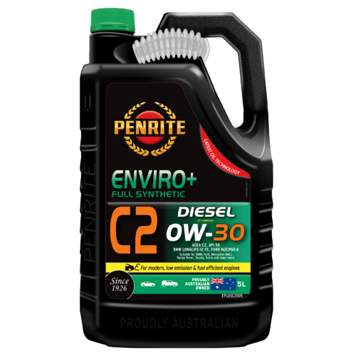 PENRITE  Enviro+ C2 Full Synthetic Engine Oil  5L 0w30 EPLUSC2005  