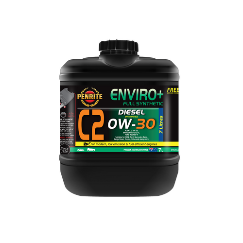 Penrite Enviro+ C2 Full Synthetic 0W-30 Engine Oil - 7L (EPLUSC2007)