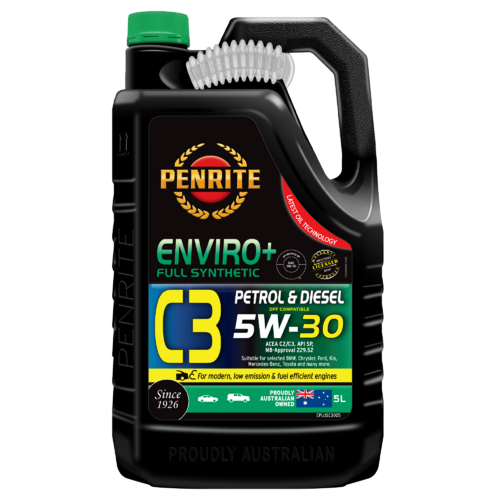 PENRITE  Enviro+ C3 Full Synthetic Engine Oil  5L 5w30 EPLUSC3005  