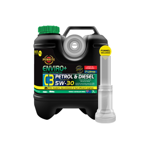 Penrite Enviro+ C3 Full Synthetic Engine Oil  7l 5w30 EPLUSC3007 