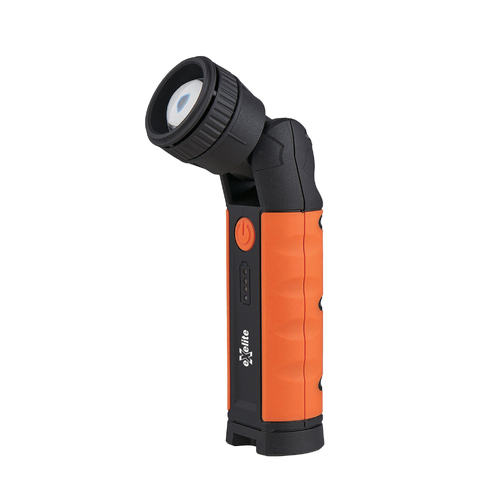 Exelite 180deg Adjustable Zoom Torch with Wireless Charging