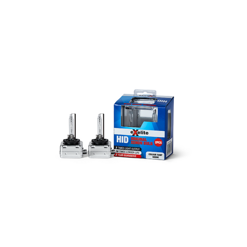 Exelite Hid Headlight Globes Xenon 6000K (2Pc) D8S EXD8S