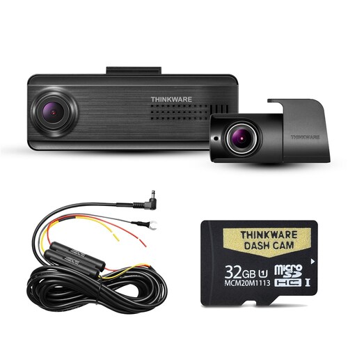 Thinkware F200 Pro Front And Rear Dash Cam With Hardwiring Kit 32Gb Sd Card - F200Pd32