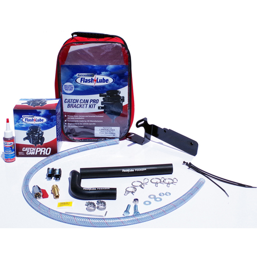 Flashlube Oil Catch Can Pro With Vehicle Specific Fitting Kit FCCKT20
