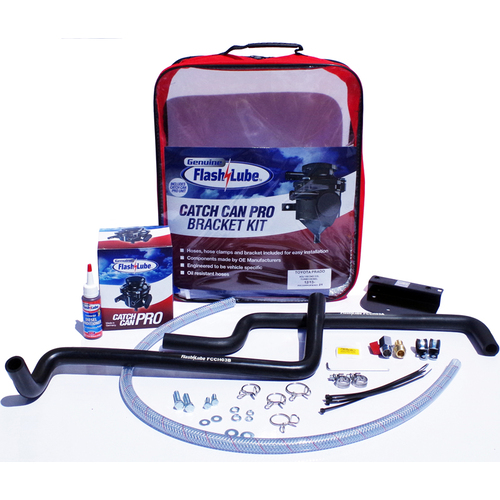 Flashlube Oil Catch Can Pro With Vehicle Specific Fitting Kit FCCKT21