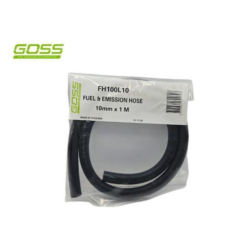 Goss Fuel & Emission Hose 10mm ID 1.0m FH100L10