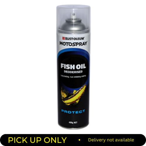 Rustoleum  Motospray Fish Oil  400g Aerosol  FO400 FO400