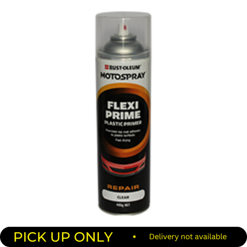 Rustoleum  Motospray Flexi Prime - Plastic Primer Clear 400g Aerosol  FP400 FP400
