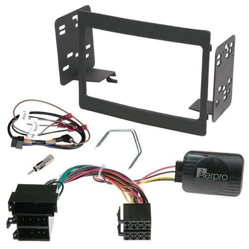 Aerpro Double Din Black Install Kit FP9056K