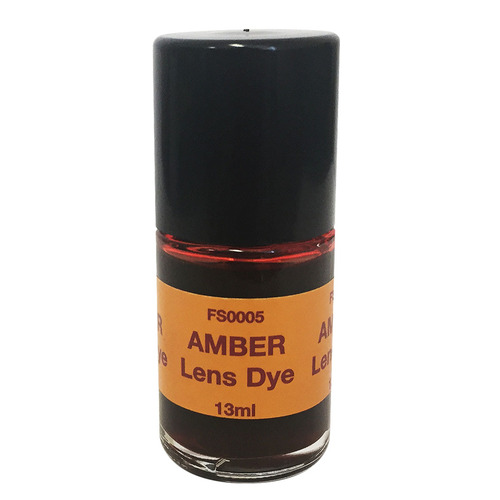 Autoline Lens Dye Amber 13mL Brush On FS0005