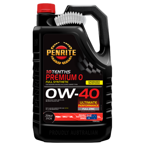 PENRITE  10 Tenths Premium Full Synthetic Premium Performance Engine Oil  5L 0W40 FS0W40005  