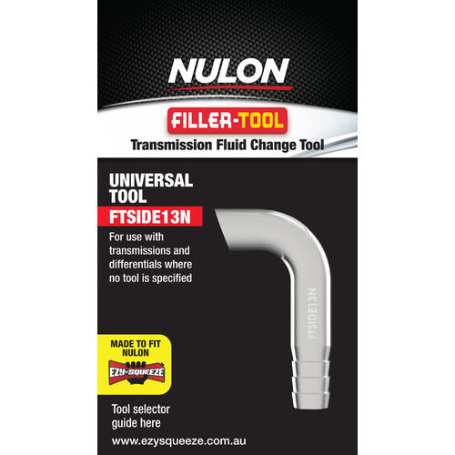 Nulon Filler Tool Suits Ezy-squeeze For Side Fill Transmissions (ftside13n) FTSIDE13N